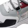 White mesh sports shoes, breathable and lightweight, unisex casual running shoes Application Scenario